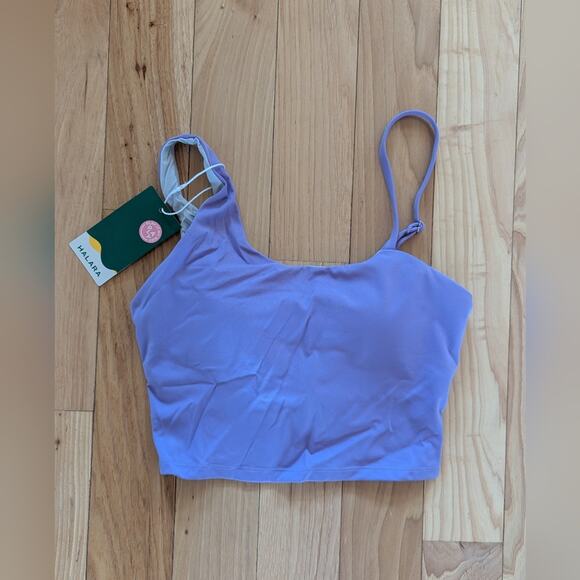 NWT Halara Asymmetric Crop Top Size XS - Picture 3 of 8